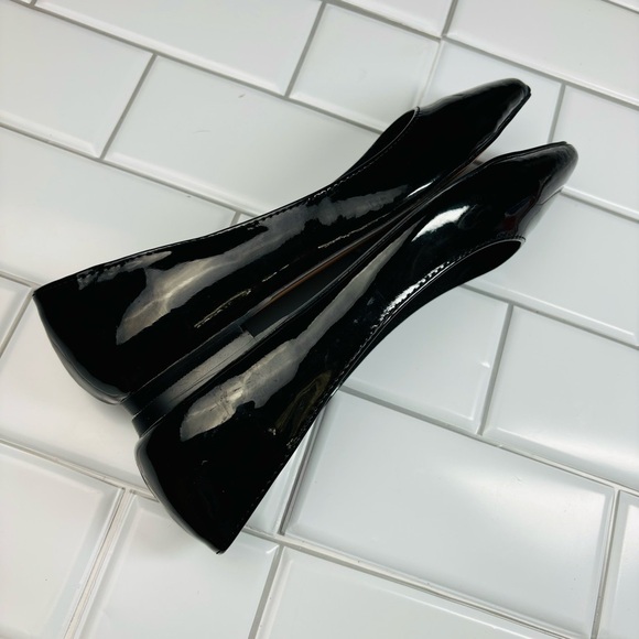 ASOS Design Latch Patent Pointer Toe flat US 6 - Picture 9 of 11